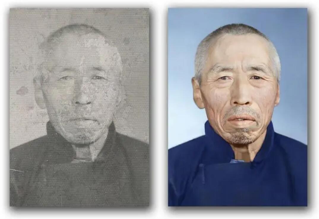 青松乡破损照片修复-56